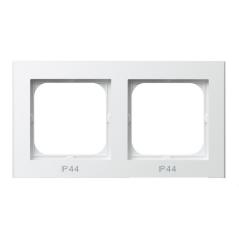Ospel Sonata biały mat - ramka IP44 RH-2R/75