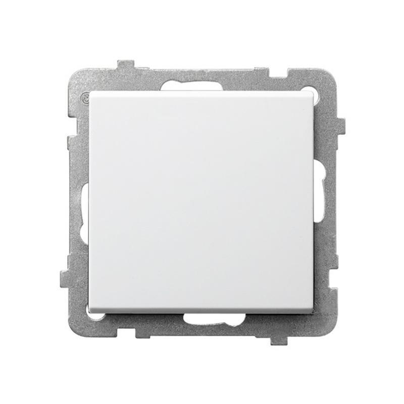 Ospel Sonata biały mat - łącznik jednobiegunowy ŁP-1R/m/75 Ospel Sonata biały mat - łącznik jednobiegunowy ŁP-1R/m/75