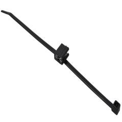 Opaska kablowa z klipsem do paneli PV 4.8x200mm CSKT
