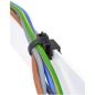 Opaska kablowa z klipsem do paneli PV 4.8x200mm CSKT