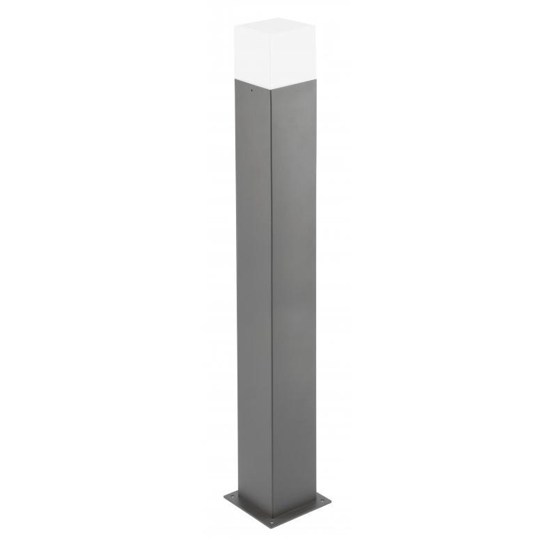 Lampa ogrodowa stojąca słupek LARGO 80 E27 IP44 grafit