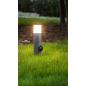 Lampa ogrodowa stojąca z gniazdem CORTA-P 40 E27 IP44 grafit
