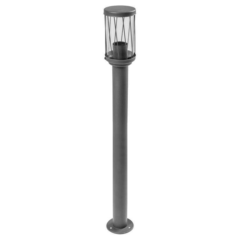 Lampa ogrodowa stojąca KRETA-P 80 E27 IP44 grafit