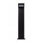 Lampa ogrodowa stojąca LONDON LED 10W 4000K IP54 czarna