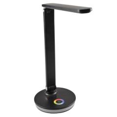 Lampka biurkowa NEPTUN LED 4000K+RGB czarna Goldlux