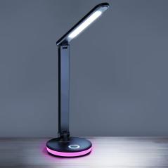 Lampka biurkowa NEPTUN LED 4000K+RGB czarna Goldlux