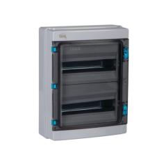 Rozdzielnica natynkowa KDB IP65 S26T Ideal 2x13