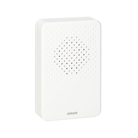 Dzwonek jednotonowy LARK MAXI OR-DP-MR-161/W biały