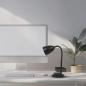 Lampka biurkowa LOGIC czarna 1xE27