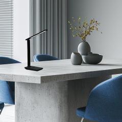 Lampka biurkowa Post czarna 5W LED