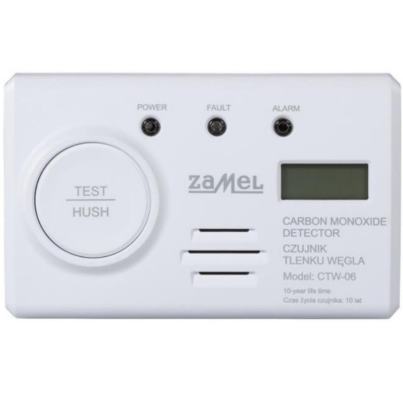 Czujnik czadu z wbudowaną baterią CTW-06 Czujnik czadu z wbudowaną baterią CTW-06