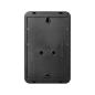 Dzwonek przewodowy elektroniczny jednotonowy LARK MAXI 230V czarny OR-DP-MR-161/B