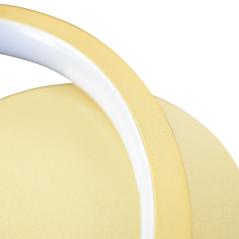 Kinkiet HOOP złoty 7W LED