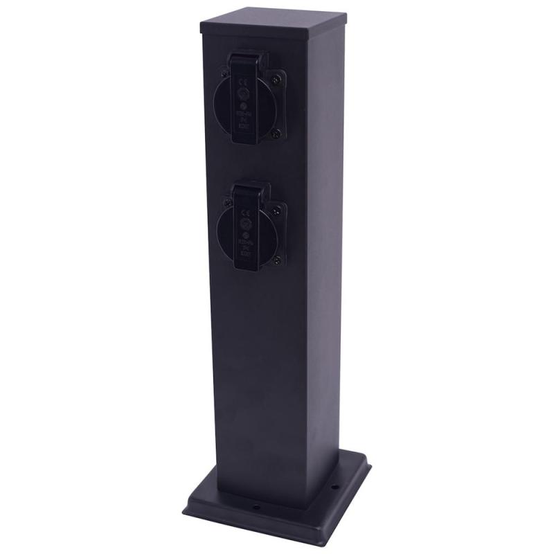 Słupek ogrodowy Electric 40cm 2 gniazda 230V 16A IP44