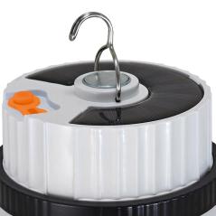 Lampka wisząca, przenośna, kempingowa LED Ufo 10W 4000K + Solar