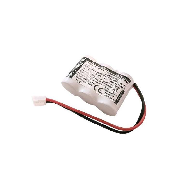 Pakiet akumulatorów NiCd 3xSC 3,6V 1800mAh do oprawy Starlet Quad SO 150 3H - L43 x W69 x H23 - 94312