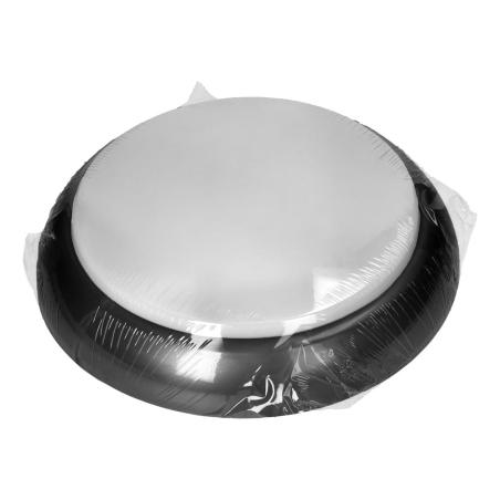 KOKO oprawa, 2xE27, 2x40W, czarna-polipropylen, klosz matowy-poliwęglan, IP44, IK10