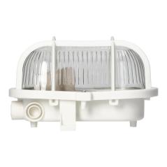 SOTOA, oprawa oświetleniowa, E27, max. 15W, IP54, klosz szklany, osłona plastikowa, biała