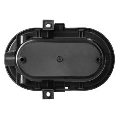 SOTOA, oprawa oświetleniowa, E27, max. 15W, IP54, klosz szklany, osłona plastikowa, czarna