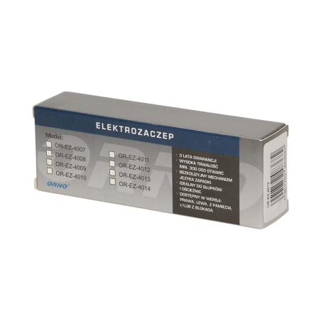 Elektrozaczep lewy z pamięcią i z blokadą OR-EZ-4012