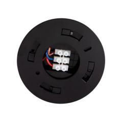Czujnik ruchu sufitowy PIR ZONA JQ-37-B/B czarny