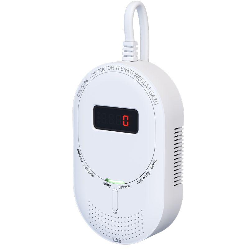 Czujnik tlenku węgla i gazu CTLG-08