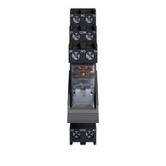 Zestaw - Przekaźnik interfejsowy z gniazdem PG-2P 12A 24V DC