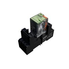 Zestaw - Przekaźnik interfejsowy z gniazdem PG 4P 5A 230V AC