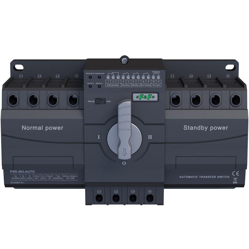 Automatyczny przełącznik źródła zasilania 63A 4P PSR-463-AUTO