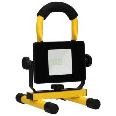 BATRI LED 10W, Naświetlacz roboczy, przenośny z akum., 800lm, IP65, 6500K, 2200mAh