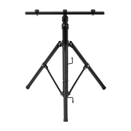 Statyw podwójny do naświetlaczy LED, czarna