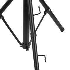 Statyw podwójny do naświetlaczy LED, czarna