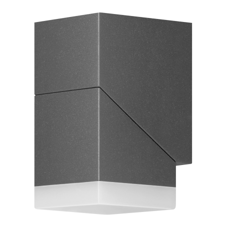 MORPH LED 6W, lampa elewacyjna, 600lm, IP54, 4000K, szara