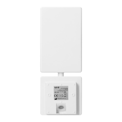 ENID LED 10W, oprawa ogrodowa z czujnikiem ruchu PIR, 800lm, IP65, 4000K, biała