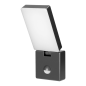 ENID LED 10W, oprawa ogrodowa z czujnikiem ruchu PIR, 800lm, IP65, 4000K, szara