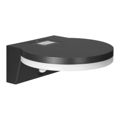 ASPEN LED 15W, oprawa ogrodowa z czujnikiem ruchu PIR, 1300lm, IP65, 4000K, czarna