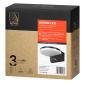 ASPEN LED 15W, oprawa ogrodowa z czujnikiem ruchu PIR, 1300lm, IP65, 4000K, czarna