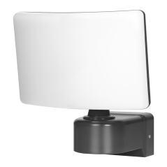 TOS LED 30W naświetlacz ogrodowy LED, 2200lm, IP65, 4000K, PC, szary