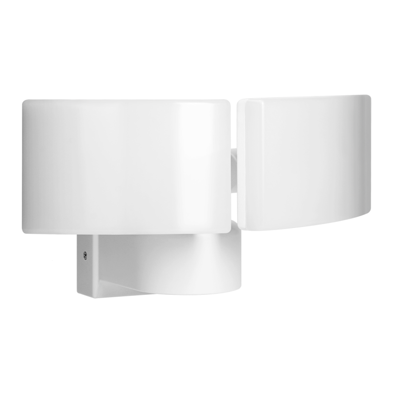 TOS DUO LED 2x20W podwójny naświetlacz ogrodowy, 2x1600lm, IP65, 4000K, PC, biała TOS DUO LED 2x20W podwójny naświetlacz ogrodowy, 2x1600lm, IP65, 4000K, PC, biała