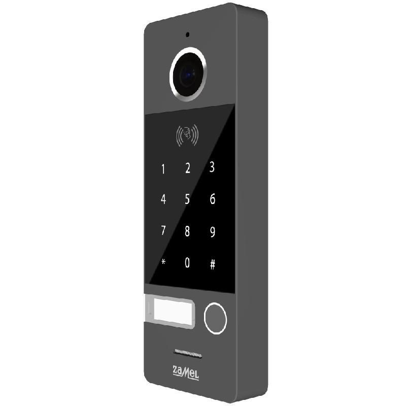 Panel zewnętrzny jednorodzinny szary z szyfratorem i czytnikiem kart VO-812IDSP Panel zewnętrzny jednorodzinny szary z szyfratorem i czytnikiem kart VO-812IDSP