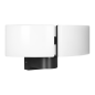 TOS DUO LED 2x20W podwójny naświetlacz ogrodowy, 2x1600lm, IP65, 4000K, PC, czarna