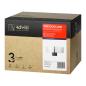 TOS DUO LED 2x20W podwójny naświetlacz ogrodowy, 2x1600lm, IP65, 4000K, PC, czarna