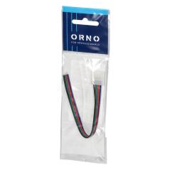 Złączka LED RGB 10mm jednostronna z przewodem