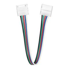 Złączka LED RGBW 12mm dwustronna z przewodem