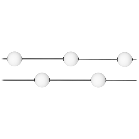 Girlanda oświetleniowa, 15 x 1W, 15 x 60lm, 2500K, 10,5m