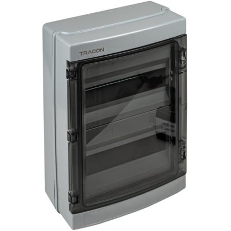 Rozdzielnica natynkowa 2x12 (N/PE) IP65 1000V AC / 1500V DC Tracon