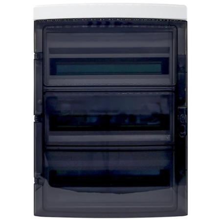 Rozdzielnica natynkowa 3x18 (N/PE) IP65 1000V AC / 1500V DC Tracon