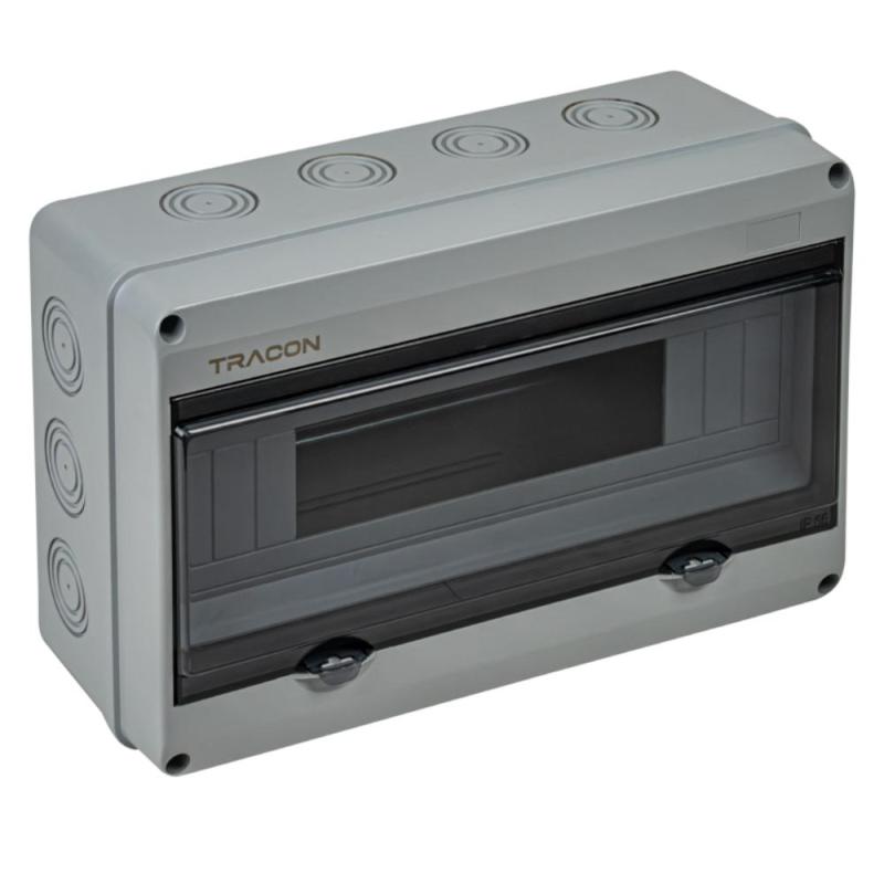 Rozdzielnica natynkowa 1x15 (N/PE) IP65 1000V AC / 1500V DC Tracon