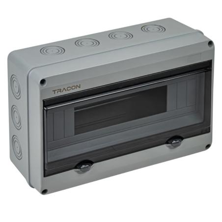 Rozdzielnica natynkowa 1x15 (N/PE) IP65 1000V AC / 1500V DC Tracon