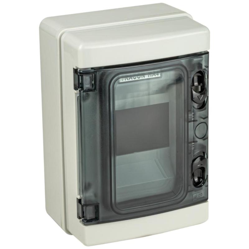 Rozdzielnica natynkowa 1x4 (N/PE) IP65 660V AC / 1000V DC Tracon